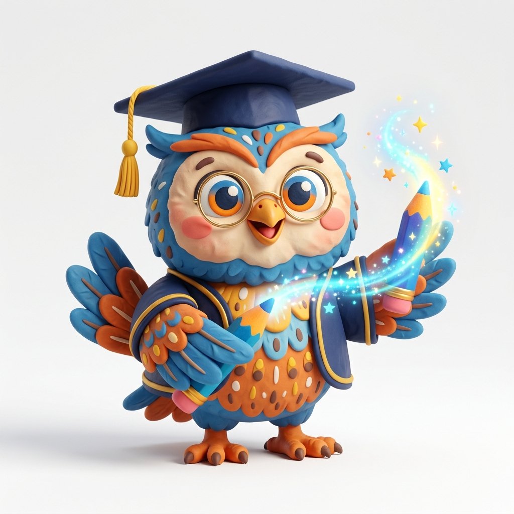 Noble Mascot Professor Hoot